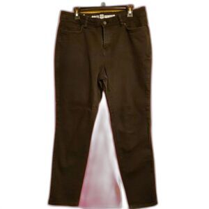 Black Route 66 Skinny Jeans Size 14